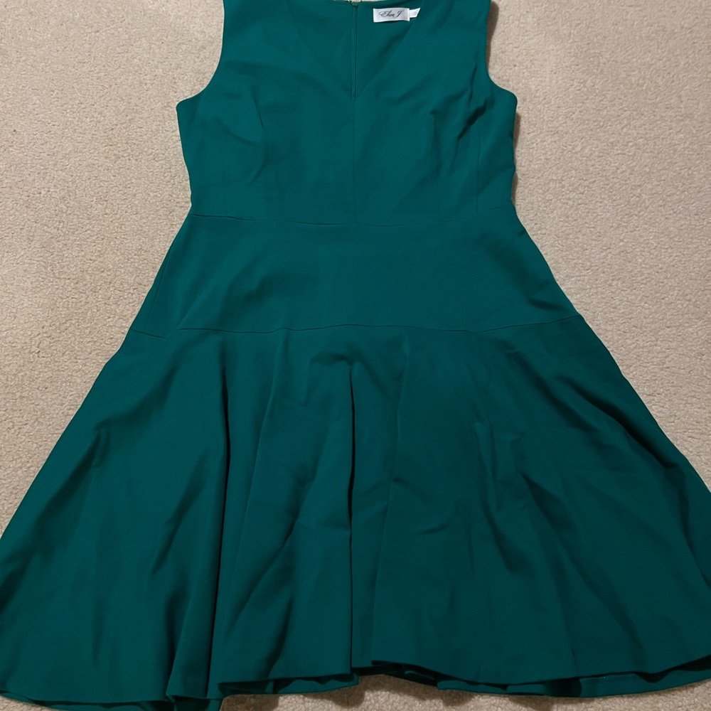 Eliza J Emerald Green Dress